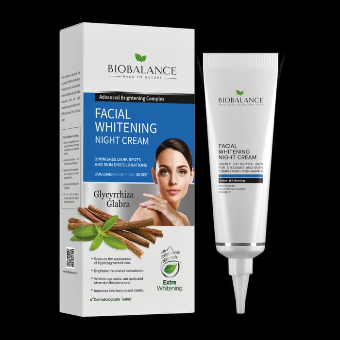 BIOALANCE (facial whitening night cream)